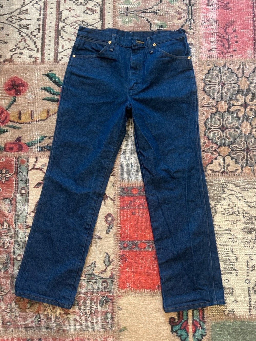 Vintage Classic Wrangler Dark Blue Women's Jeans